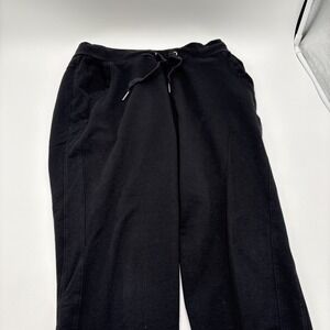 Activ 8 Jogger‎ Pants Sweats Women's Size Medium Black Walking Tapered Legs